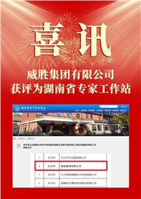 喜讯|E世博官网集团被认定为湖南省专家工作站